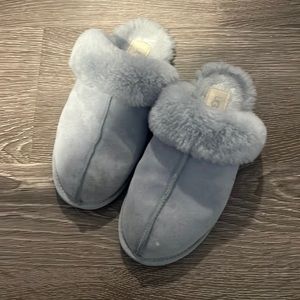 Blue Ugg Slippers